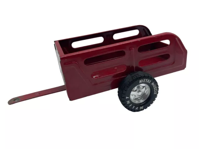 Nylint Open Topped Pressed Steel Red Trailer Metal Muscle