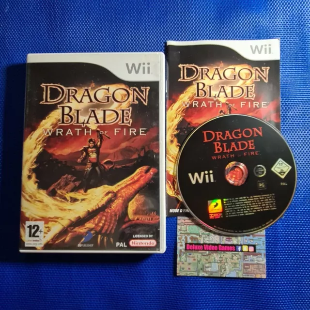 Nintendo Wii Game - Dragon Blade : Wrath Of Fire NEW SEALED PAL