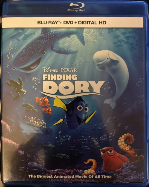 Finding Dory (Blu-ray/DVD, 2016) No Digital. Disney Pixar
