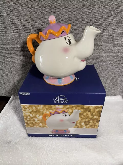 Disneys Beauty and the Beast Mrs. Potts Ceramic Teapot