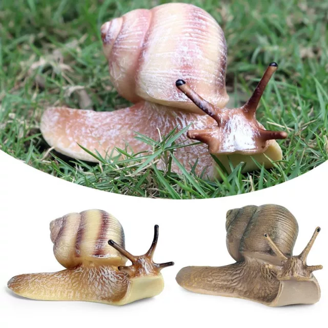 Decor Snail Statue for Fairy Garden Snail Figurine Toy Mini Animal Figures