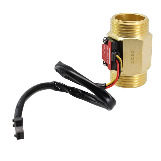Sensore flusso acqua 1 75 MPa G1 interfaccia effetto Hall liquido