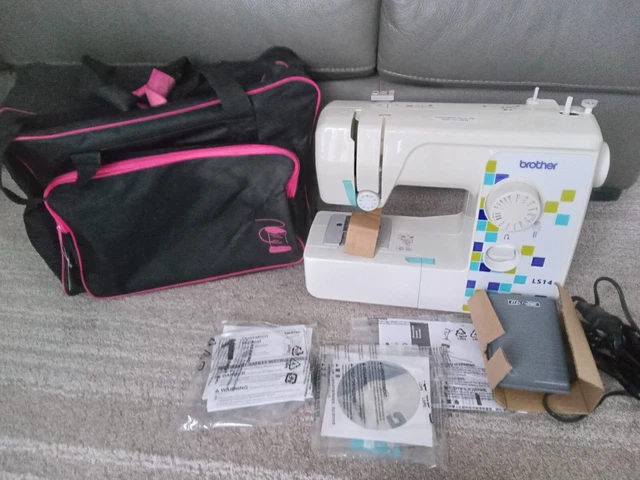 New /unused  Brother LS14 sewing machine With Foot Pedal And Accessories Etc