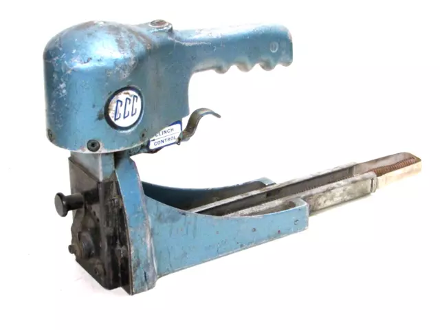 Ccc Carton Closing Corp. Pneumatic Air Box Stapler, Stapling Gun, Tested