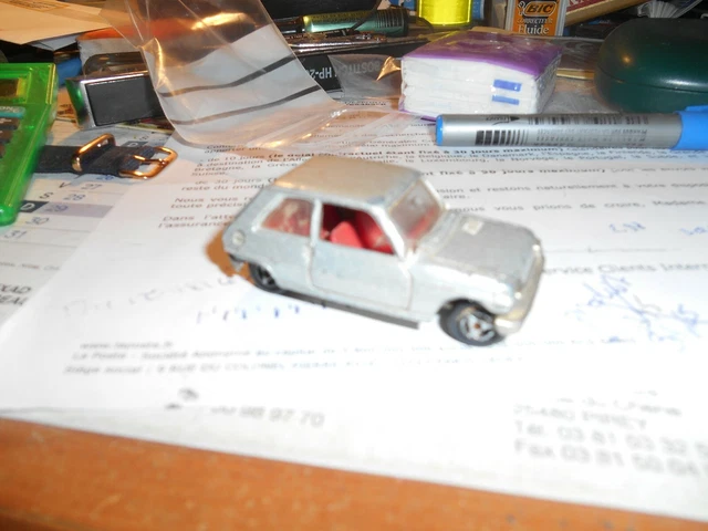 MAJORETTE RENAULT 5 N° 257 RTL Rouge Fabriqué En France 1:55 EUR 20,21 - FR