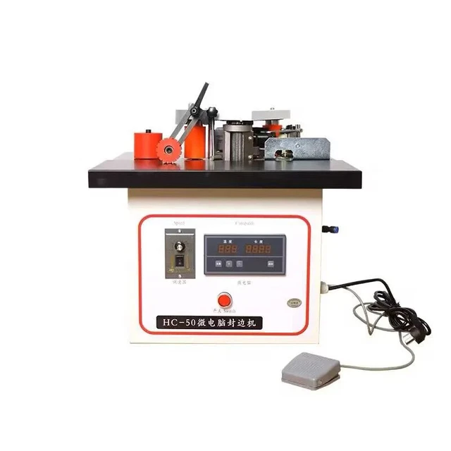 1200W Curve Straight Line Dual-Use Automatic Strip Edge Banding Machine Wood