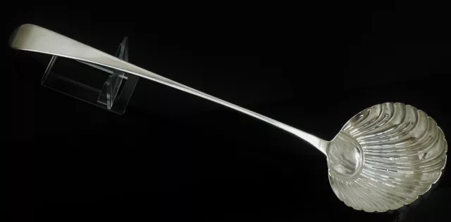 Antique Sterling Silver Soup Ladle, Thomas Ellis, London c.1785