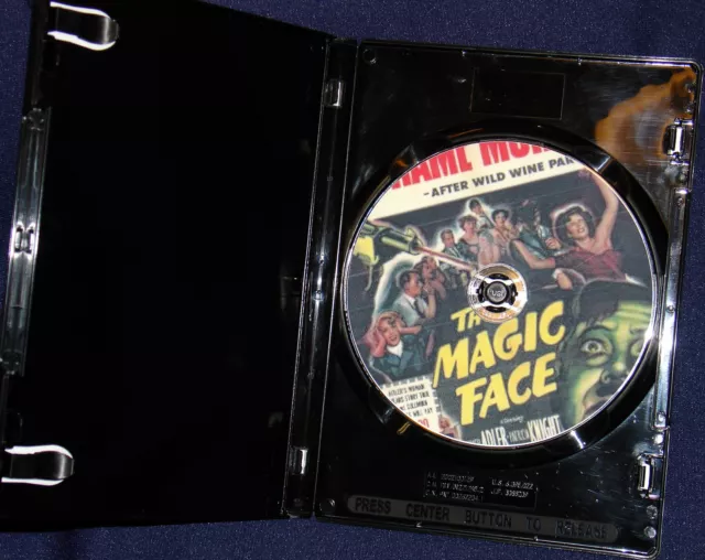 MAGIC FACE DVD Luther Adler Patricia Knight William L. Shirere 1951 2