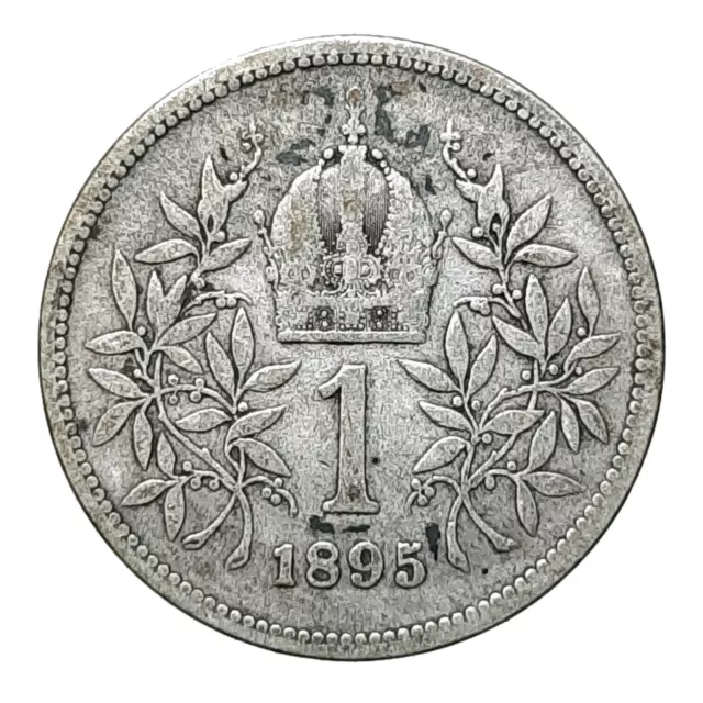 [NC] AUSTRIA - 1 CORONA 1895 - ARGENTO (nc076a)