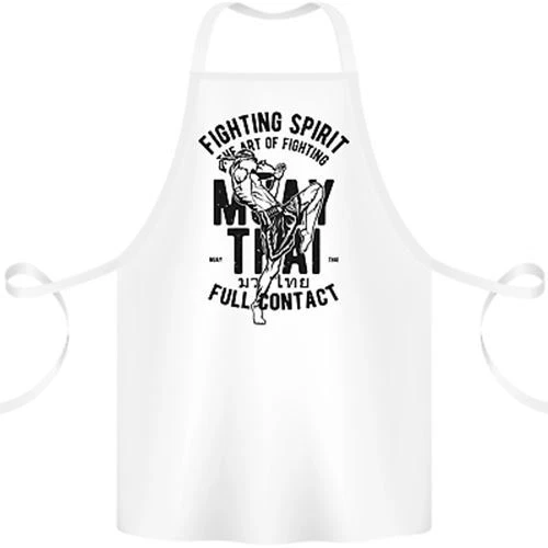 Muay Thai Full Contact Martial Arts MMA Cotton Apron 100% Organic