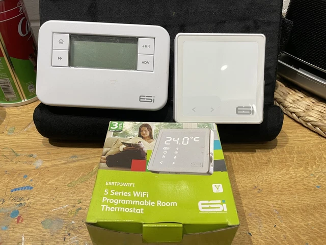 ESI 5 SERIES programmable room thermostat ESRTP5 £35.00 - PicClick UK