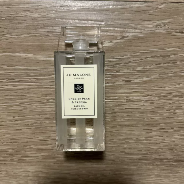 Jo Malone London English Pear & Freesia Bath Oil Mini 1.0 Fl. Oz/ 30 ml New