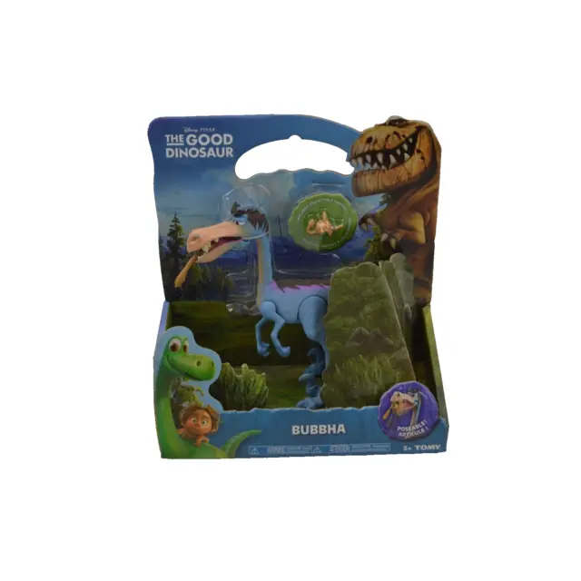 The Good Dinosaur Bubbha Rustlers w/ Critter Disney Tomy Poseable Action Figure
