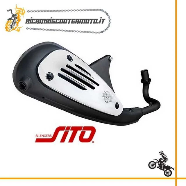 Marmitta Sito Plus Piaggio Liberty 50 4T 2000 2006 0713