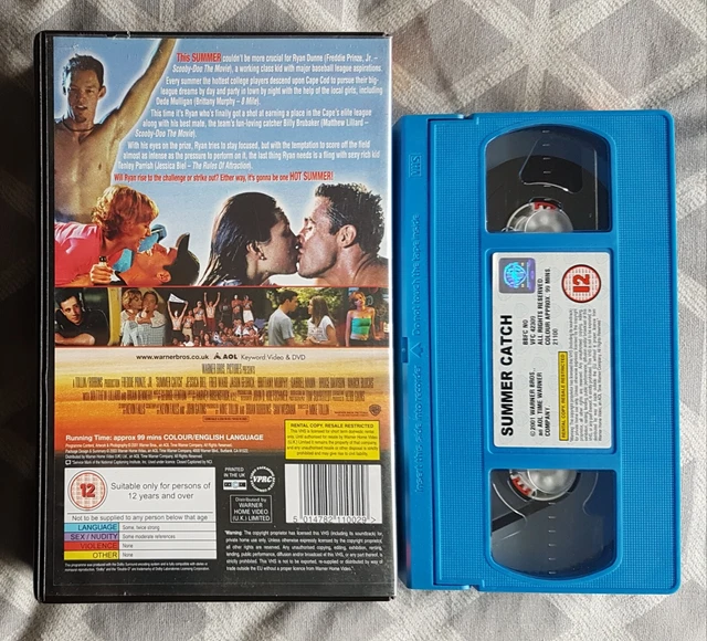 SUMMER CATCH (VHS) BIG BOX - Freddie Prinze Jr + Jessica Biel + Matthew ...