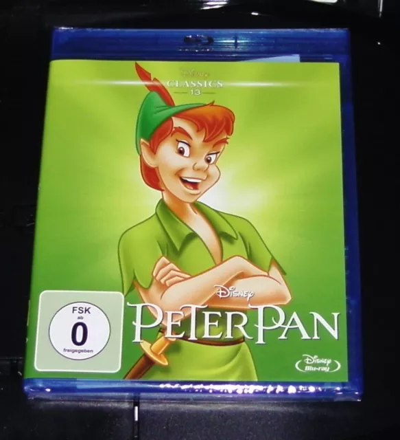 Peter Pan Walt Disney Classics 13 blu ray Faster Shipping Nip