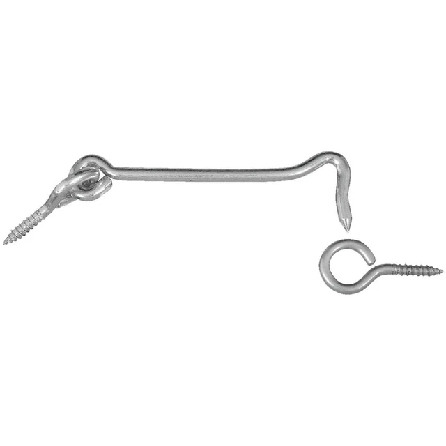 National 6 In. Gate Hook with Screw Eye N122358 National N122358 038613122352