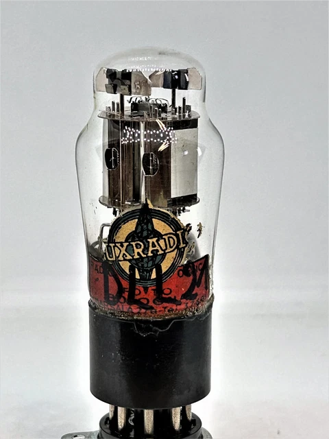 6A7 FIVRE ITALIA Valvola Tube Valve Radio Epoca A Valvole Superla Logo