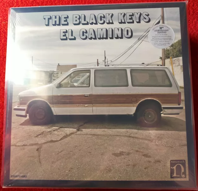 The Black Keys - El Camino 10th Anniversary Deluxe Edition - Vinyl 3LP -  2011 - EU - Reissue