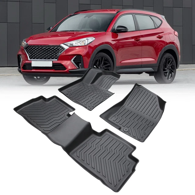 3D TPE FLOOR Mats for 20222024 Hyundai Tucson All Weather Liner Front