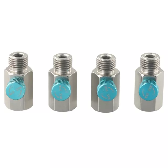 Air Flow Speed Regulator Control Valve 4 Piece Set for 14in NPT Pneumatic Tools