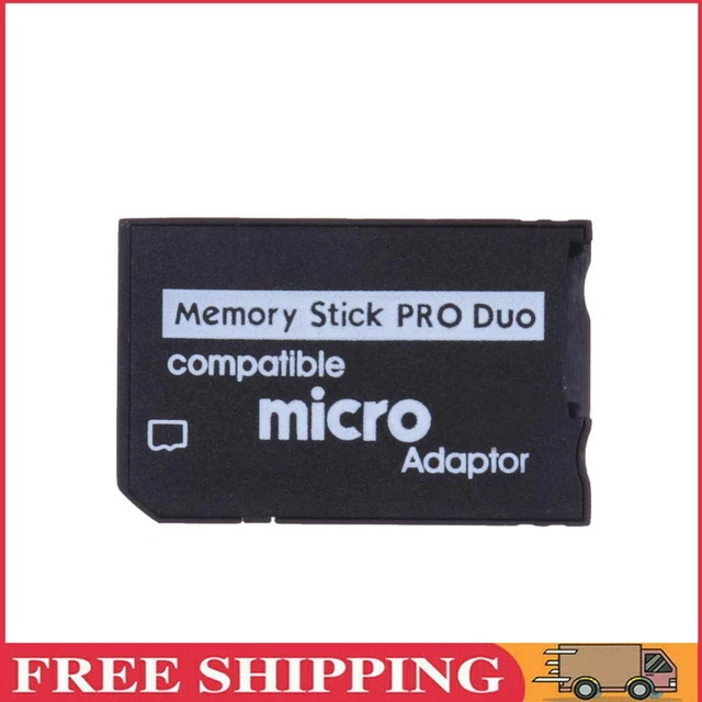 TF To MS Card Memory Card Adapter Plug and Play Mini Card Adapter for Pro Duo