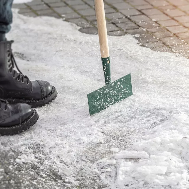 Picadora de hielo KADAX de acero reforzado, rascador de hielo con mango de... 2