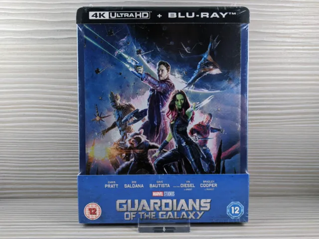 GUARDIANS OF THE GALAXY Steelbook 4K UHD Ultra HD Bluray VF Marvel Pratt Saldana