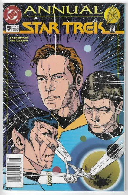Star Trek Annual 5 VF 1994 DC Comics "The Dream Walkers" - Free Shipping!