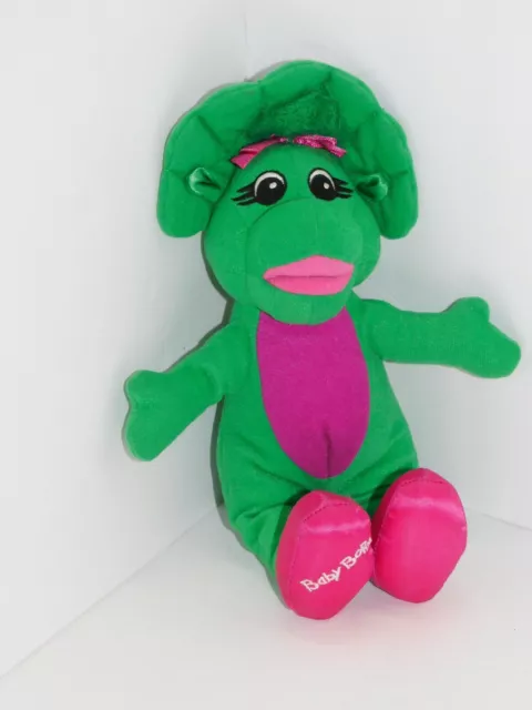 Barney Baby Bop Plush Green Dinosaur Stuffed Animal Toy