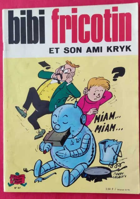 BD  BIBI FRICOTIN   et son ami Kryk   N°67 - 1974