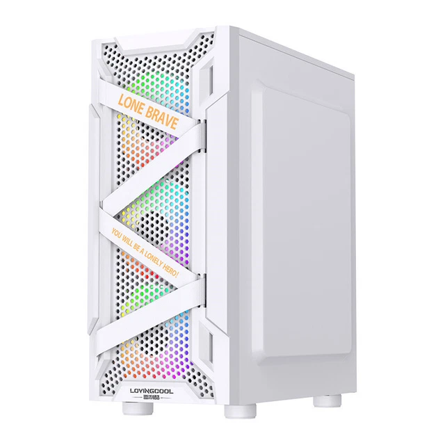 TRANSPARENT COMPUTER CASE PC Tower For ATX/M-ATX/ITX Motherboard 310mm ...