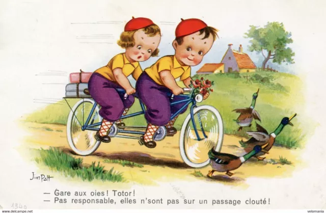 14568 cpa Fantaisie - Humour - Illustrateur Jim Patt