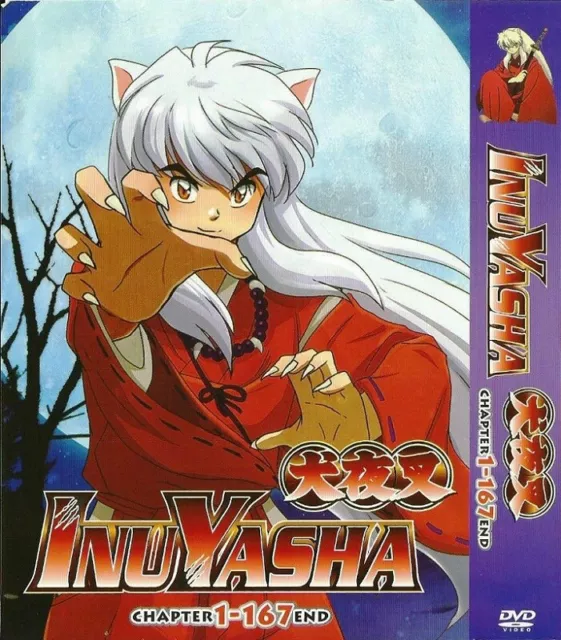 INUYASHA Complete Box Set | Eps.1-167 | All English Audio! | 8 DVDs (METRO)