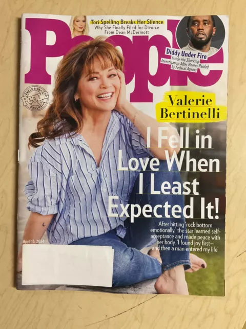 APRIL 2024 PEOPLE Magazine Valerie Bertinelli on cover Elizabeth ...