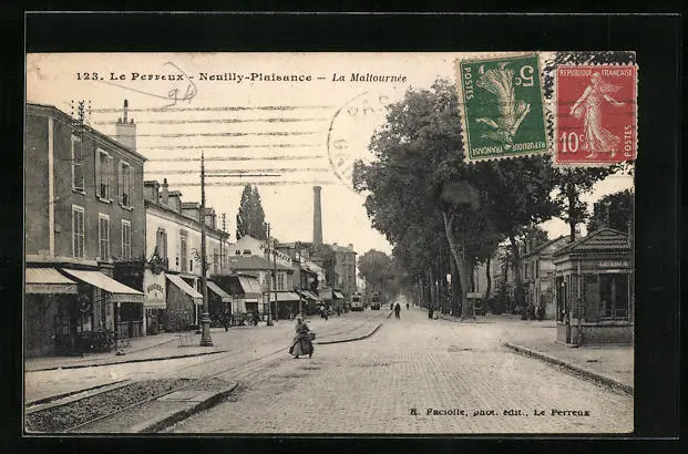 CPA Le Perreux, Neuilly-Plaisance, La Maltournée 1929