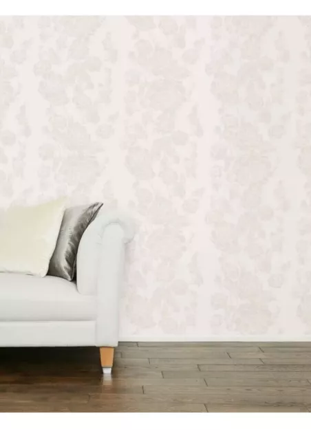 Laura Ashley Wallpaper Roselie Natural Cream Wallpaper Same Batch W101643-A1