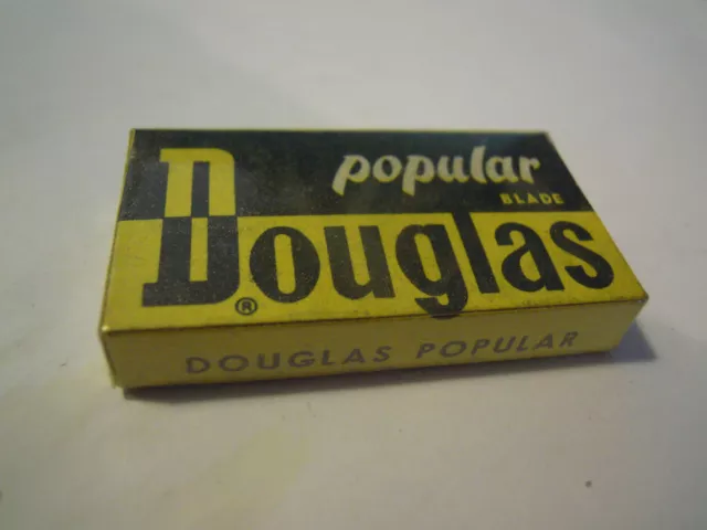 LAMA LAMETTA DA BARBA Razor Blade Hoja De Afeitar  POPULAR DOUGLAS (VV1)