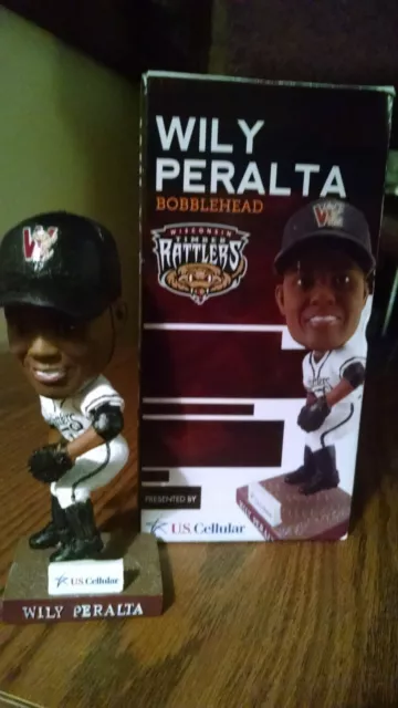 Wily Peralta bobble head Wisconsin Timber Rattlers..MILB..SGA..NEW
