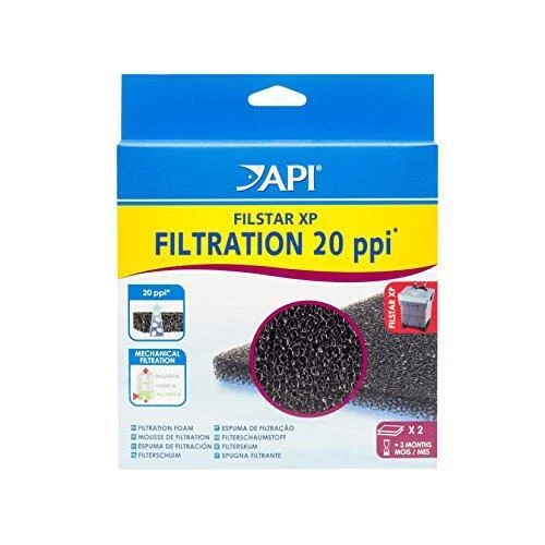 API FILSTAR XP FILTRATION FOAM 20 PPI Aquarium Canister Filter Filtration Pads