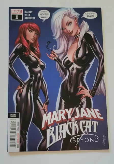 MARY JANE AND Black Cat Beyond 1 Campbell Variant 2nd Printing New Bag ...