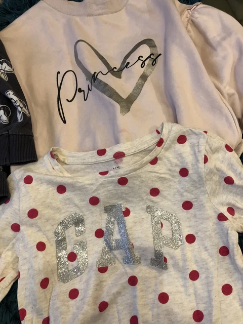 Girls age 3-4 years clothes bundle river island GAP peppa pig jumper joggers pjs 2