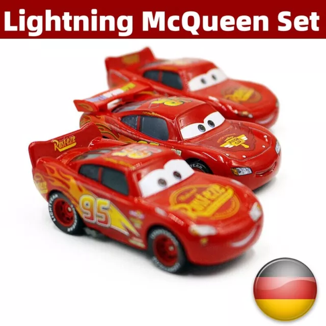 Disney Pixar Cars Lightning McQueen Set Druckguss Modell Auto Spielzeug Geschenk