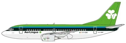 Jc Wings 1/400 Aer Lingus Boeing 737-500 Reg: Ei-Cde Xx4883