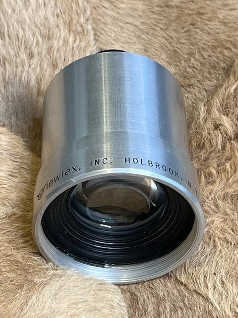 Vintage VIEWLEX 2 inch 16mm Projection Objective Lens f/1.6 for Bell & Howell