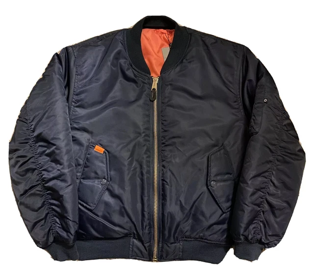 ジャケット・アウター fostex garments ma-1 jacket raf simons fostex garments bomber jacket flight ma-1 maroon raf simons