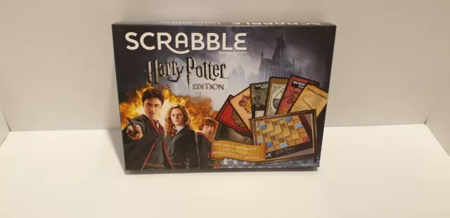 Harry Potter Edition Scrabble Board Game - Like New - Complete Set
