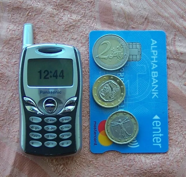 Panasonic EB-A102 Mobile Phone GΟΟD CONDITION -smallest t66 f100 p300 mini G51m- Panasonic EB-A102 Mobile Phone GΟΟD CONDITION -smallest t66 f100 p300 mini G51m-