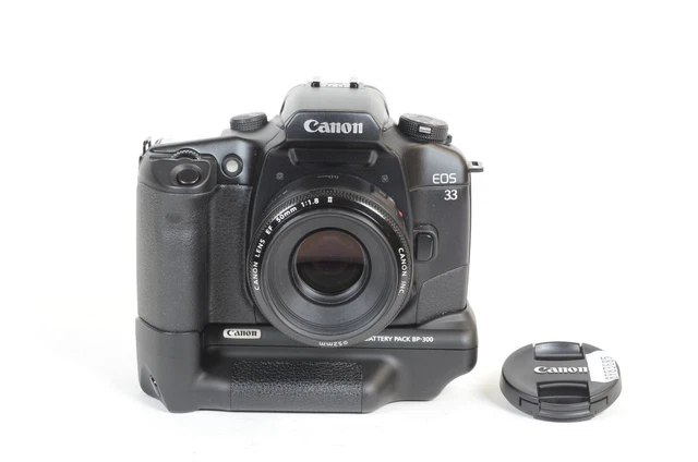 Canon Eos 33 + Battery grip BP 300 + 50 mm. F. 1,8  II EF