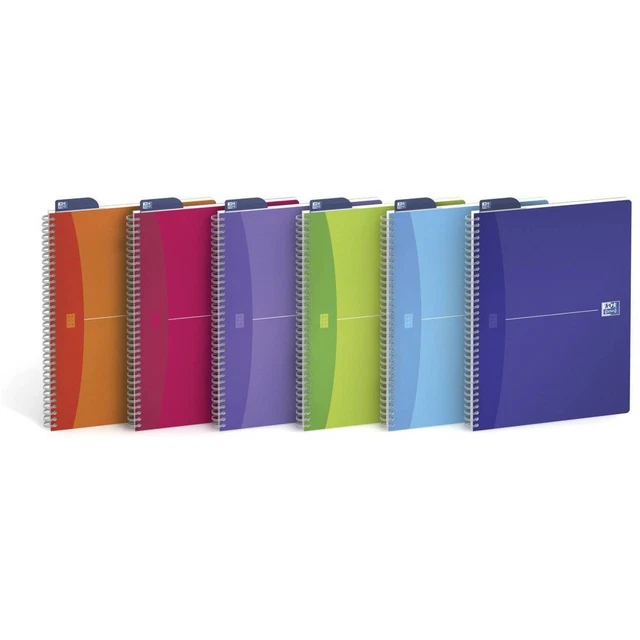 Quaderno spiralato My Colors - 5mm con margine - 210 x 297mm - 90gr - 90 fogli -
